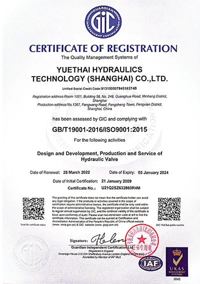 Sistema de Gestión de Calidad ISO9001