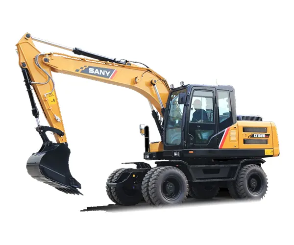 Excavadora de ruedas