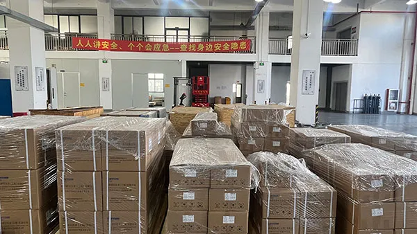 Área de almacenamiento de productos terminados