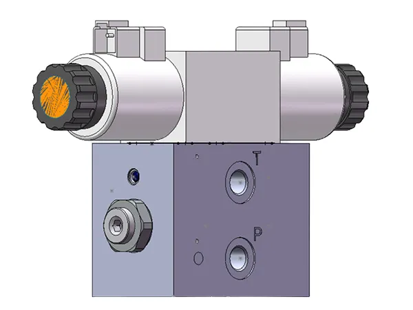 Bloque de válvula de acoplamiento rápido K04