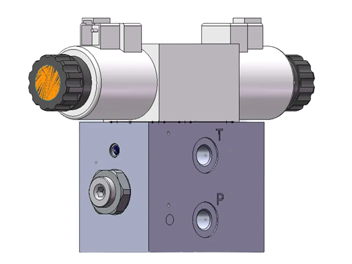 Bloque de válvula de acoplamiento rápido K04
