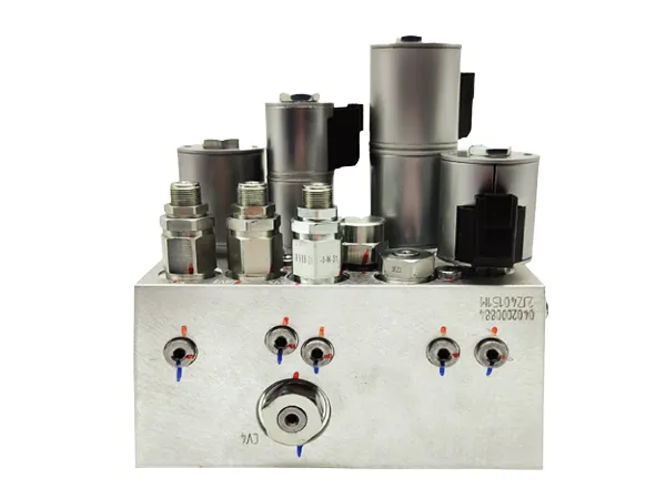 Válvula principal de accionamiento hidráulico del elevador de tijera