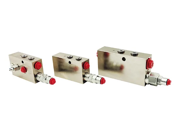 Válvula de control y desenso de carga (montada en tubería)