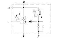 Válvula de control y desenso de carga EPV, montada en tubería