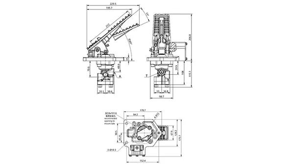 YBV-S Válvula simple de freno de servicio (con sensor de ángulo)