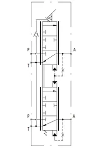 Válvula freno servicio YBV-D