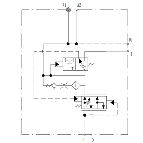 Válvula de carga de acumulador único YSV-S