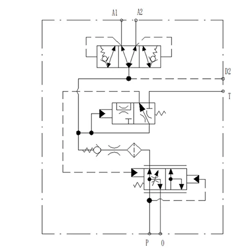 Válvula de carga de acumulador doble YSV-D