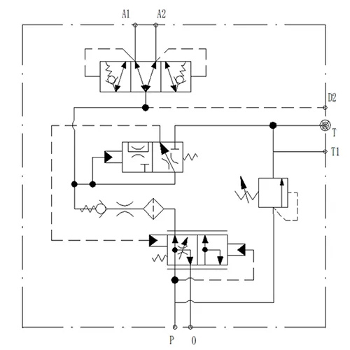 Válvula de carga de acumulador doble YSV-D-R