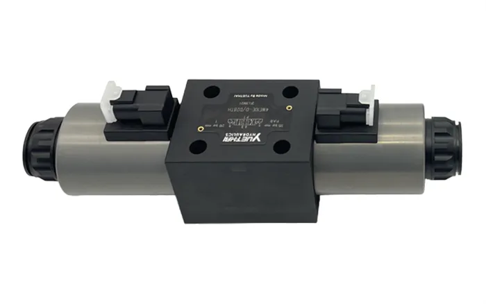 3 posiciones 4 vías Válvula direccional solenoide