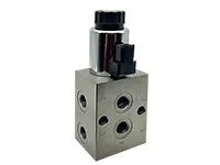 2 posiciones 8 vías Válvula direccional solenoide