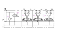 Válvula de control direccional seccional SMWV-10