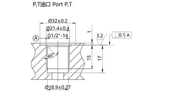 Sección de entrada tipo R