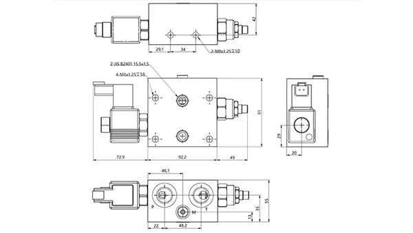 Sección de entrada tipo SR