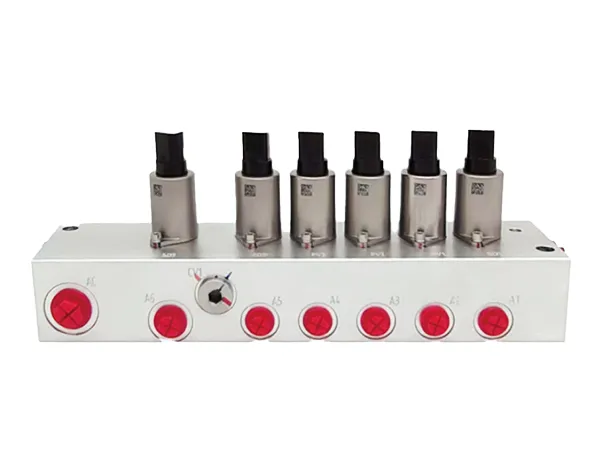 Bloque de válvula de control piloteada (para excavadoras grandes)