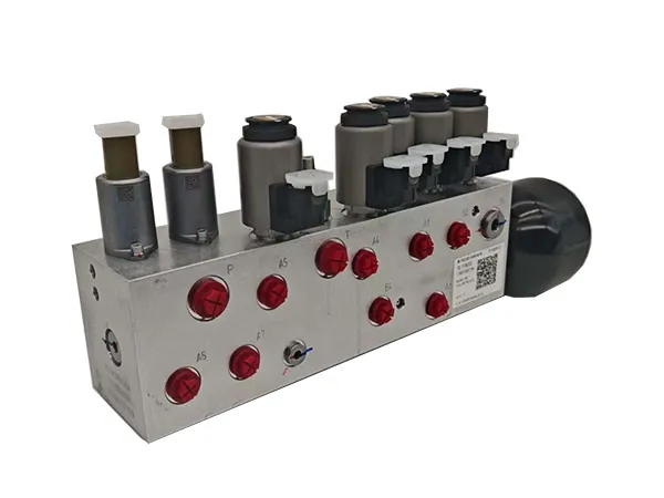 Bloque de válvula de control piloteada (para excavadoras de ruedas)