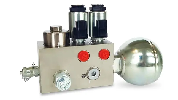 Bloque de válvulas piloteadas